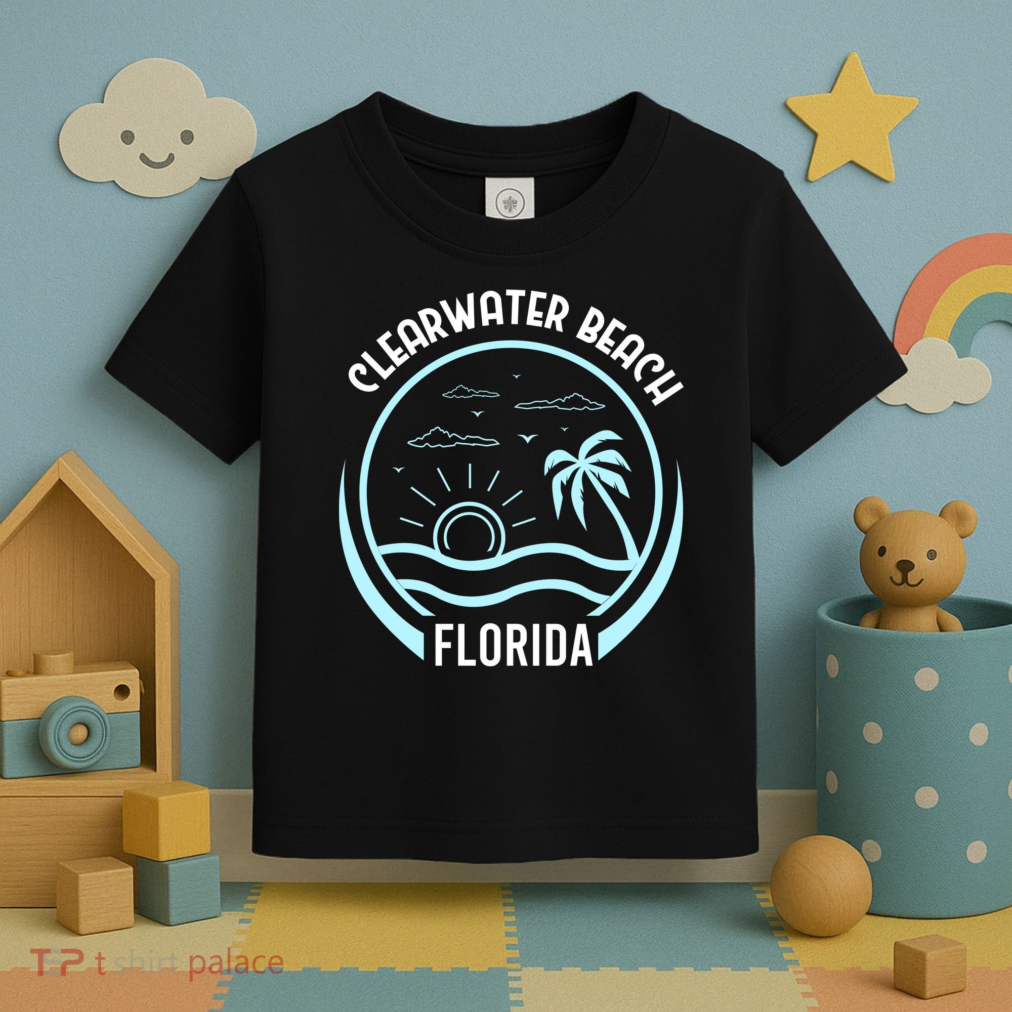 Clearwater Beach Florida Toddler T-Shirt