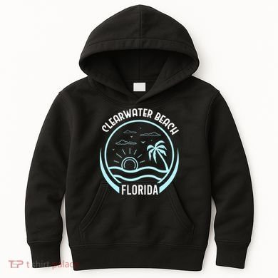 Clearwater Beach Florida Kids Hoodie