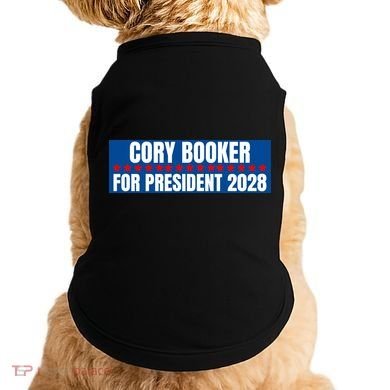 Cory Booker For President 2028, Cool Cory Booker 2028 Doggie Tank