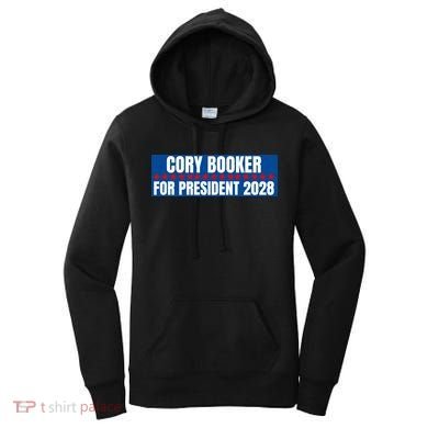 Cory Booker For President 2028, Cool Cory Booker 2028 Women's Hoodie