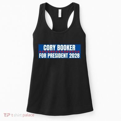Cory Booker For President 2028, Cool Cory Booker 2028 Women's Tank Top
