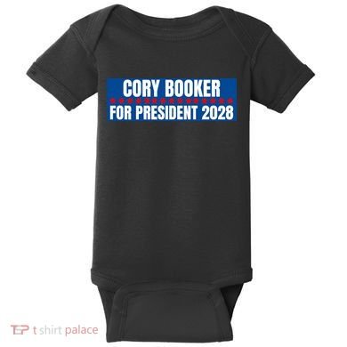 Cory Booker For President 2028, Cool Cory Booker 2028 Baby Bodysuit