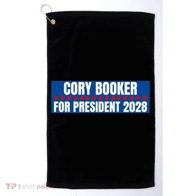 Cory Booker For President 2028, Cool Cory Booker 2028 Golf Towel