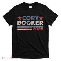 Cory Booker For President 2028 Retro Cory Booker 2028  T-Shirt thumb 0