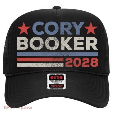 Cory Booker For President 2028 Retro Cory Booker 2028  Hat