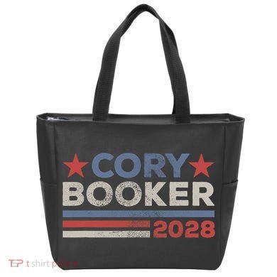 Cory Booker For President 2028 Retro Cory Booker 2028  Tote Bag