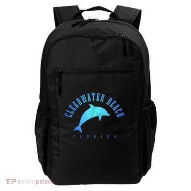 Clearwater Beach Florida FL Dolphin Vacation Souvenir Backpack