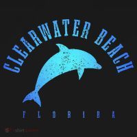 Clearwater Beach Florida FL Dolphin Vacation Souvenir Backpack thumb 2