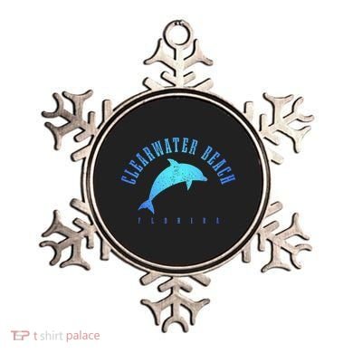 Clearwater Beach Florida FL Dolphin Vacation Souvenir Ornament