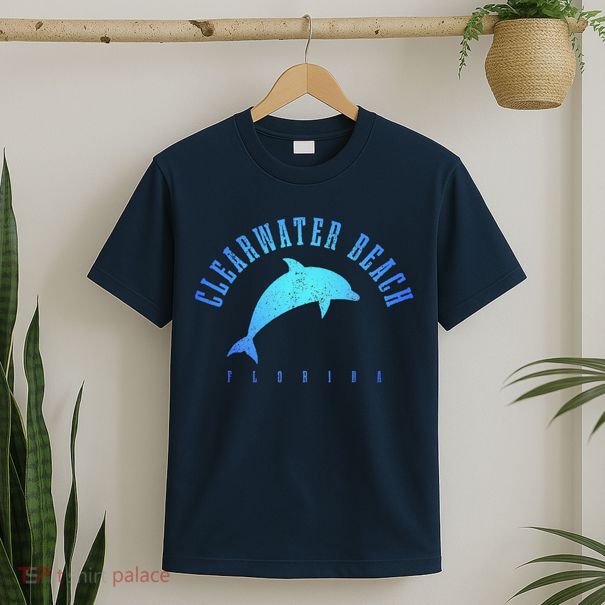 Clearwater Beach Florida FL Dolphin Vacation Souvenir T-Shirt