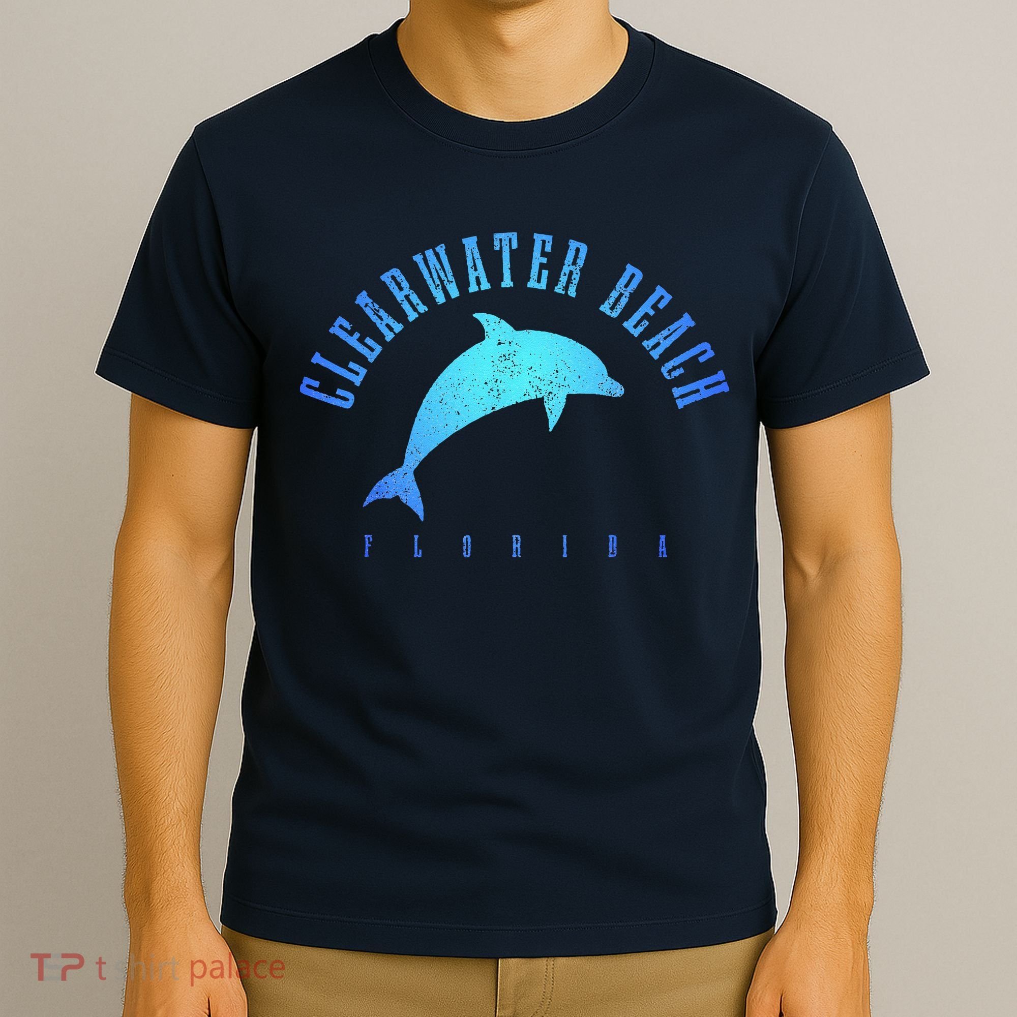 Clearwater Beach Florida FL Dolphin Vacation Souvenir T-Shirt