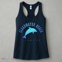 Clearwater Beach Florida FL Dolphin Vacation Souvenir Women's Tank Top thumb 3