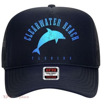 Clearwater Beach Florida FL Dolphin Vacation Souvenir Hat