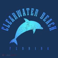 Clearwater Beach Florida FL Dolphin Vacation Souvenir Hat thumb 2