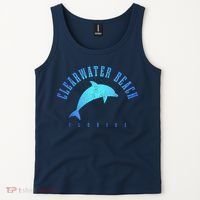 Clearwater Beach Florida FL Dolphin Vacation Souvenir Tank Top thumb 2