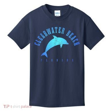 Clearwater Beach Florida FL Dolphin Vacation Souvenir Kids T-Shirt