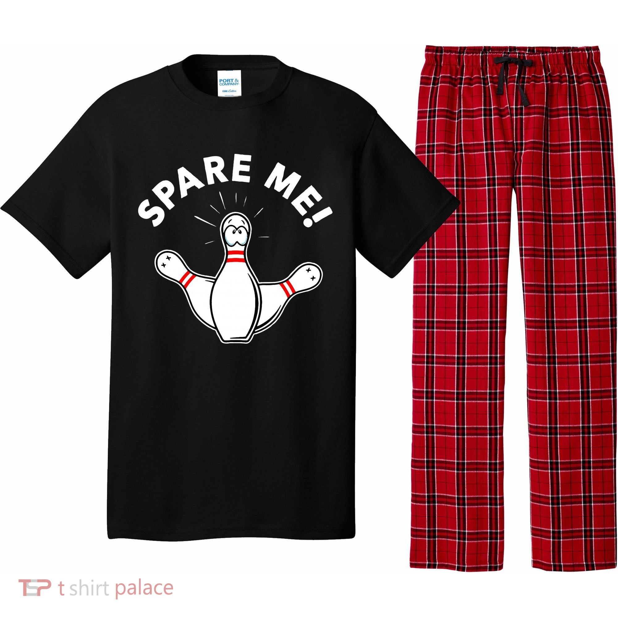 Cute Bowling For Or Spare Me Pajama Set