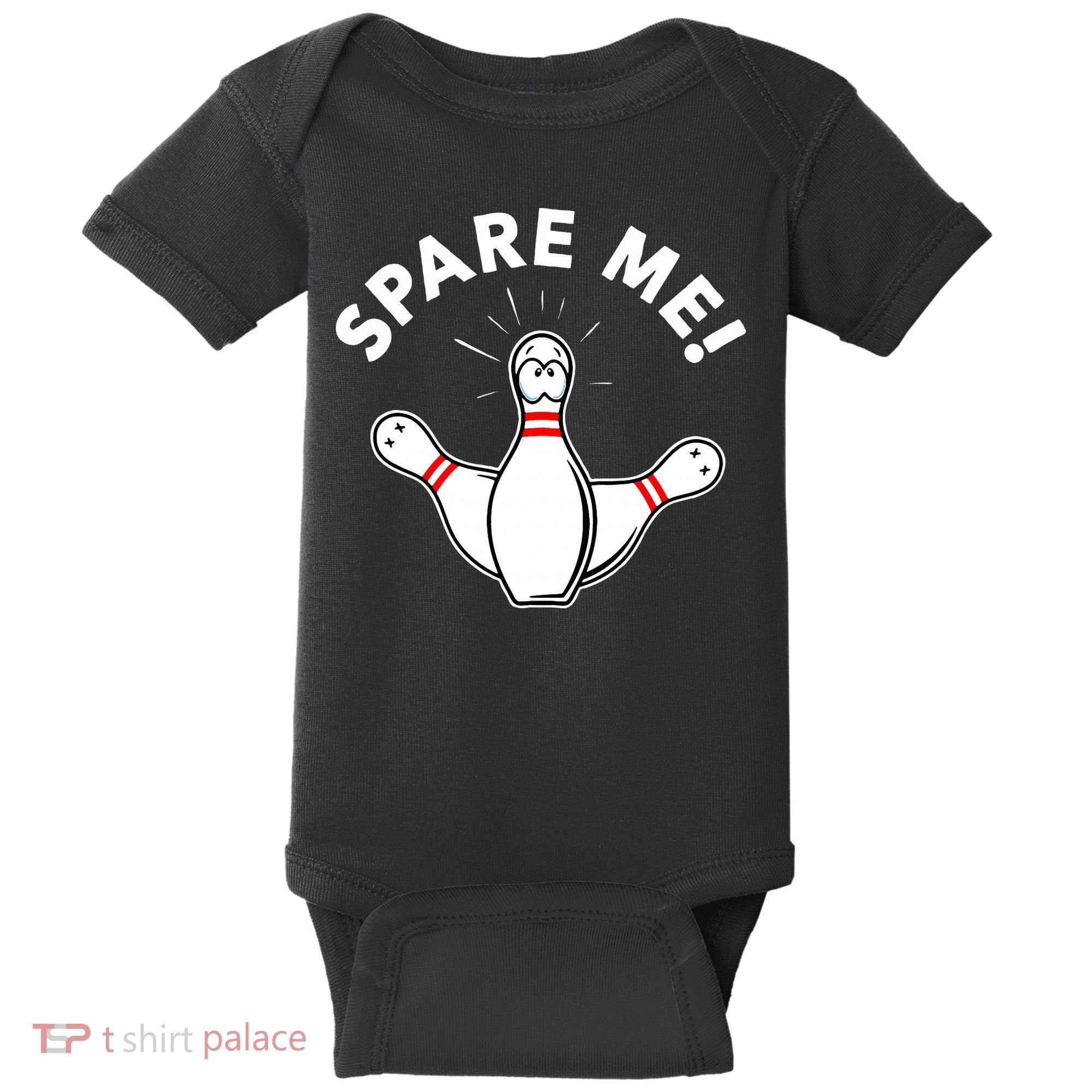 Cute Bowling For Or Spare Me Baby Bodysuit