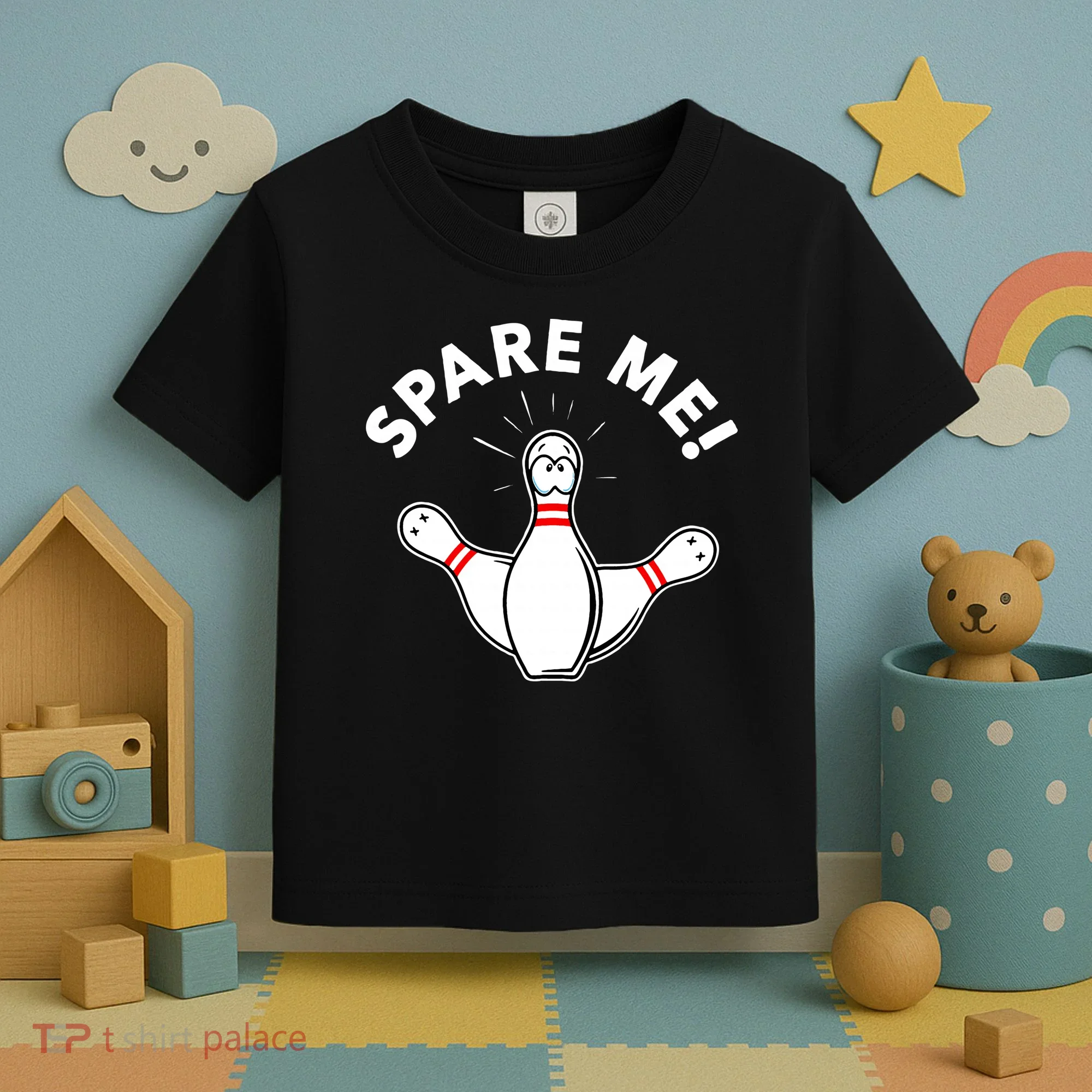 Cute Bowling For Or Spare Me Toddler T-Shirt