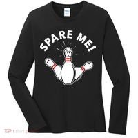 Cute Bowling For Or Spare Me Women's Long Sleeve Shirt thumb 0
