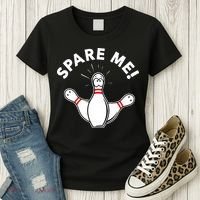Cute Bowling For Or Spare Me Women's T-Shirt thumb 3