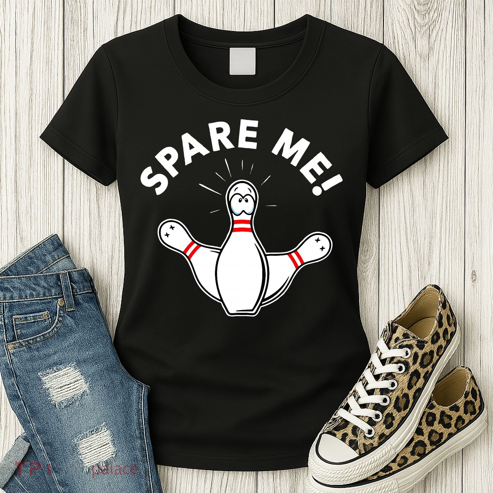 Cute Bowling For Or Spare Me Women's T-Shirt
