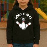 Cute Bowling For Or Spare Me Kids Hoodie thumb 3