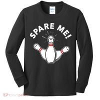 Cute Bowling For Or Spare Me Kids Long Sleeve Shirt thumb 0