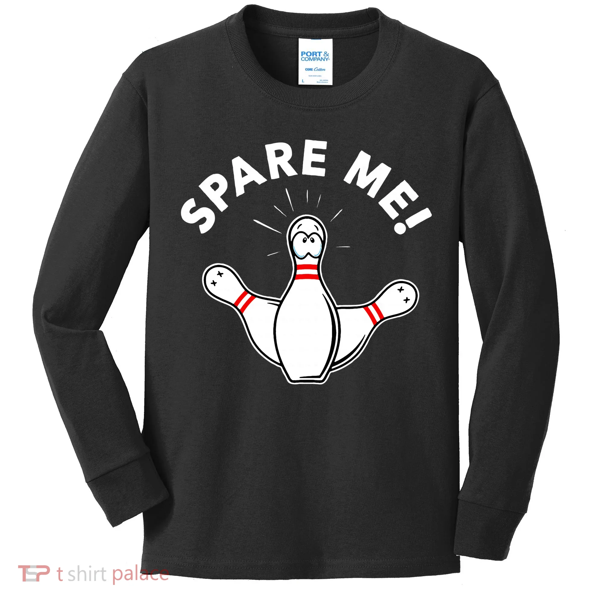 Cute Bowling For Or Spare Me Kids Long Sleeve Shirt