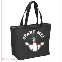 Cute Bowling For Or Spare Me Tote Bag thumb 2