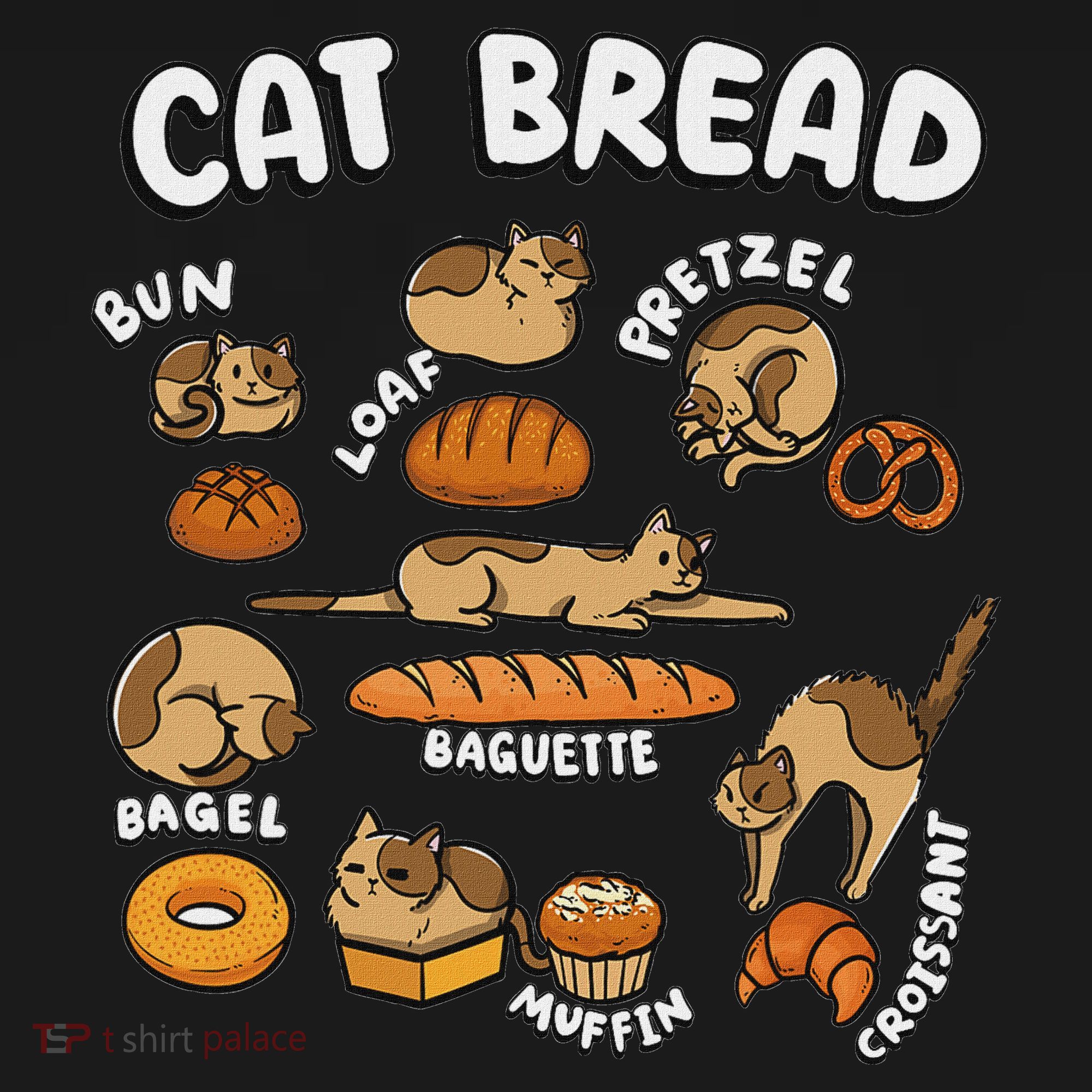 Cat Bread Foodie Kittten Pet Owner Loaf Lover Cat Women's Tank Top