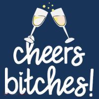 Cheers Bitches Funny New Year's Eve Bucket Hat thumb 4