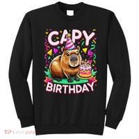 Capy Birthday Funny Capybara Birthday Sweatshirt thumb 0