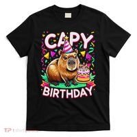 Capy Birthday Funny Capybara Birthday T-Shirt thumb 0