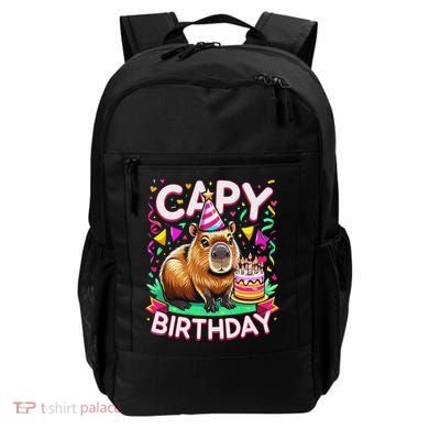Capy Birthday Funny Capybara Birthday Backpack