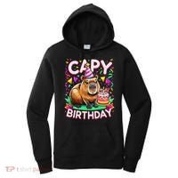 Capy Birthday Funny Capybara Birthday Women's Hoodie thumb 0