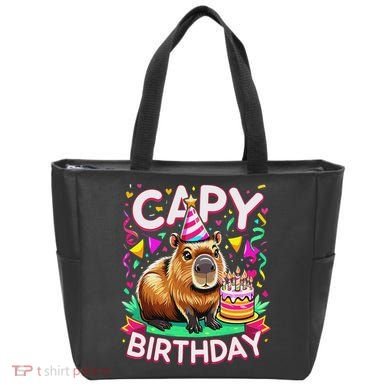 Capy Birthday Funny Capybara Birthday Tote Bag