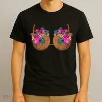 Coconut Bra Funny Bra Bra T-Shirt thumb 3