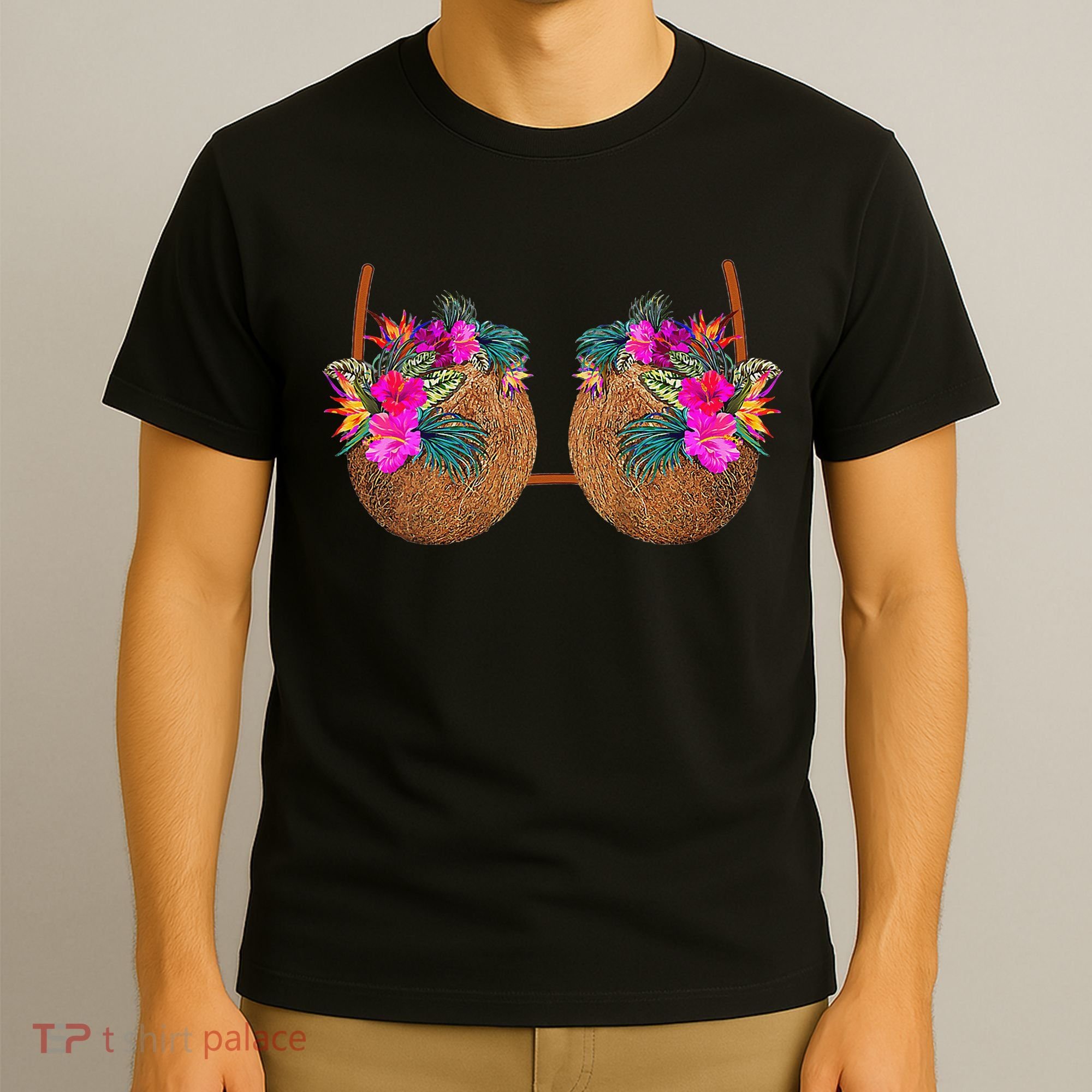Coconut Bra Funny Bra Bra T-Shirt