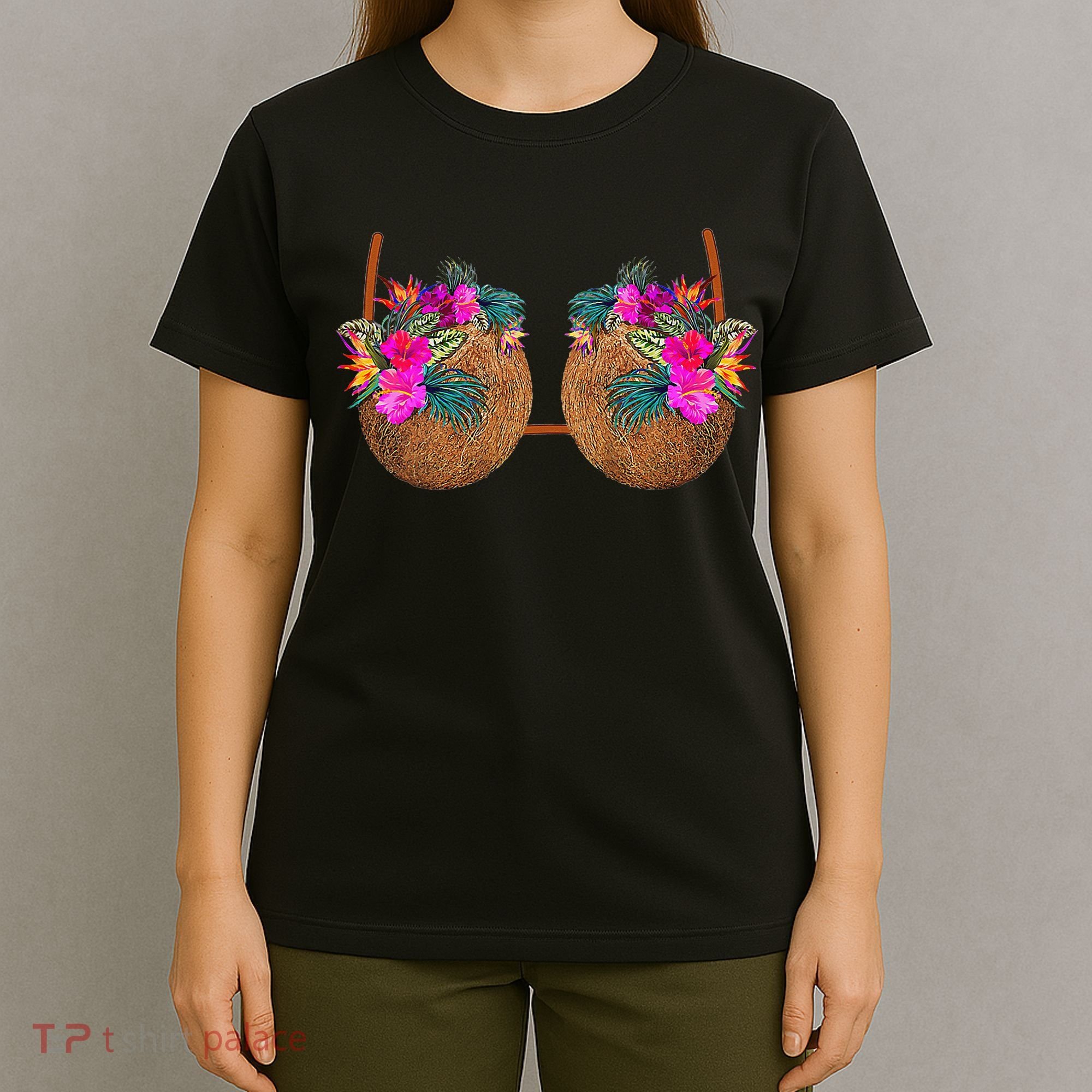 Coconut Bra Funny Bra Bra T-Shirt