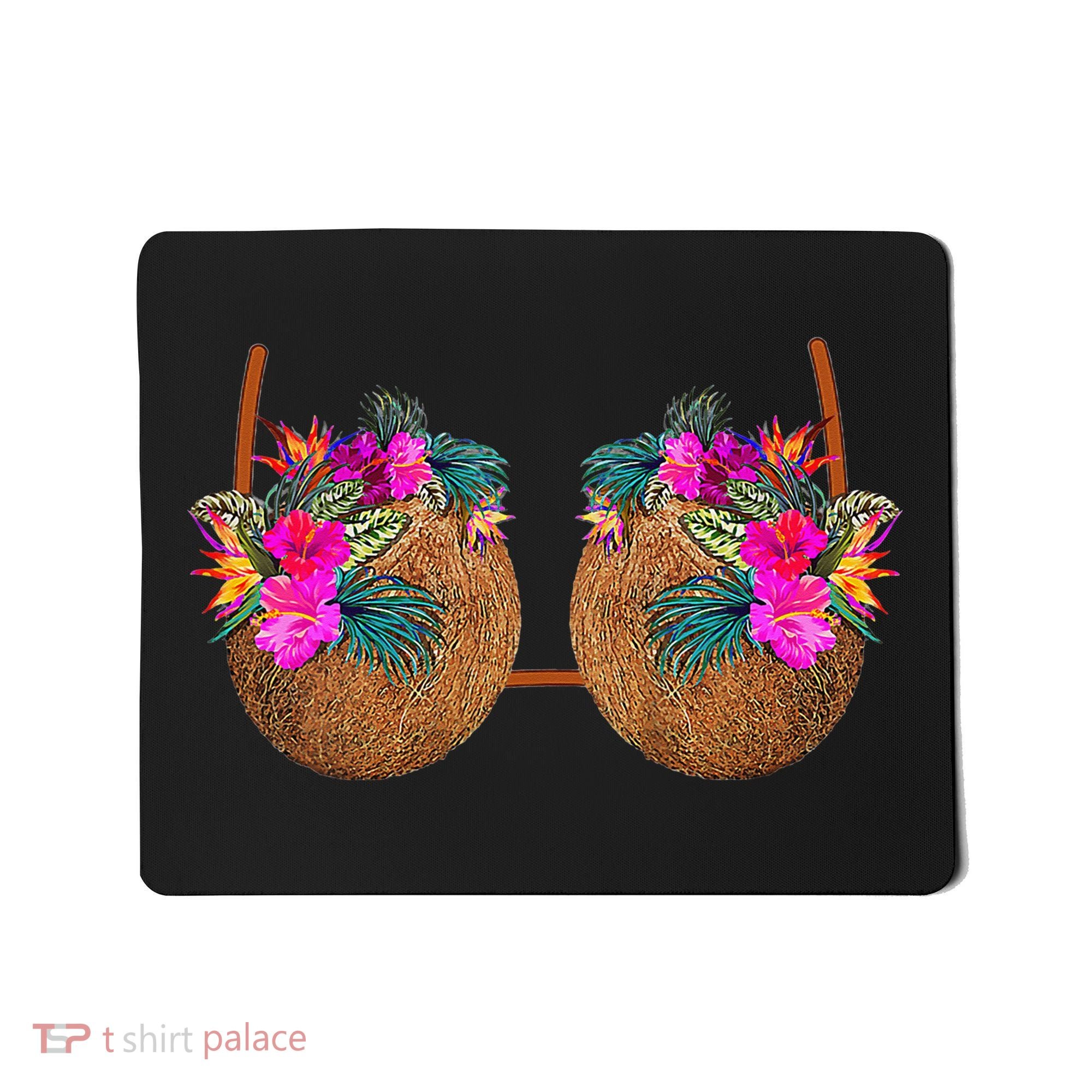 Coconut Bra Funny Bra Bra Mousepad