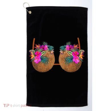 Coconut Bra Funny Bra Bra Golf Towel