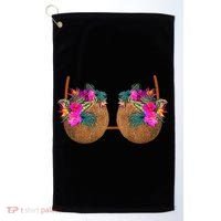 Coconut Bra Funny Bra Bra Golf Towel thumb 0