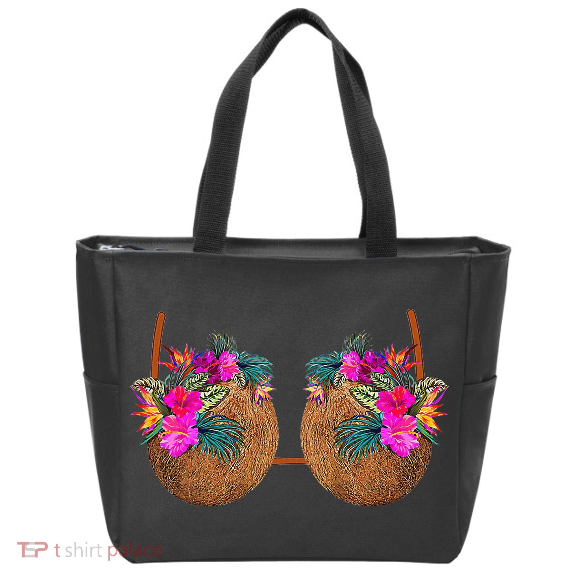 Coconut Bra Funny Bra Bra Tote Bag