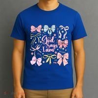 Coquette Bow God Says I Am Valentine Christian Grunge Cool Gift T-Shirt thumb 3
