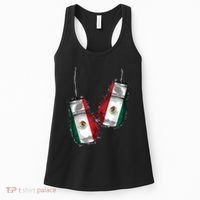 Chicano Boxers Gear Fans Mexican Flag Gloves Mexico Boxing Women's Tank Top thumb 0