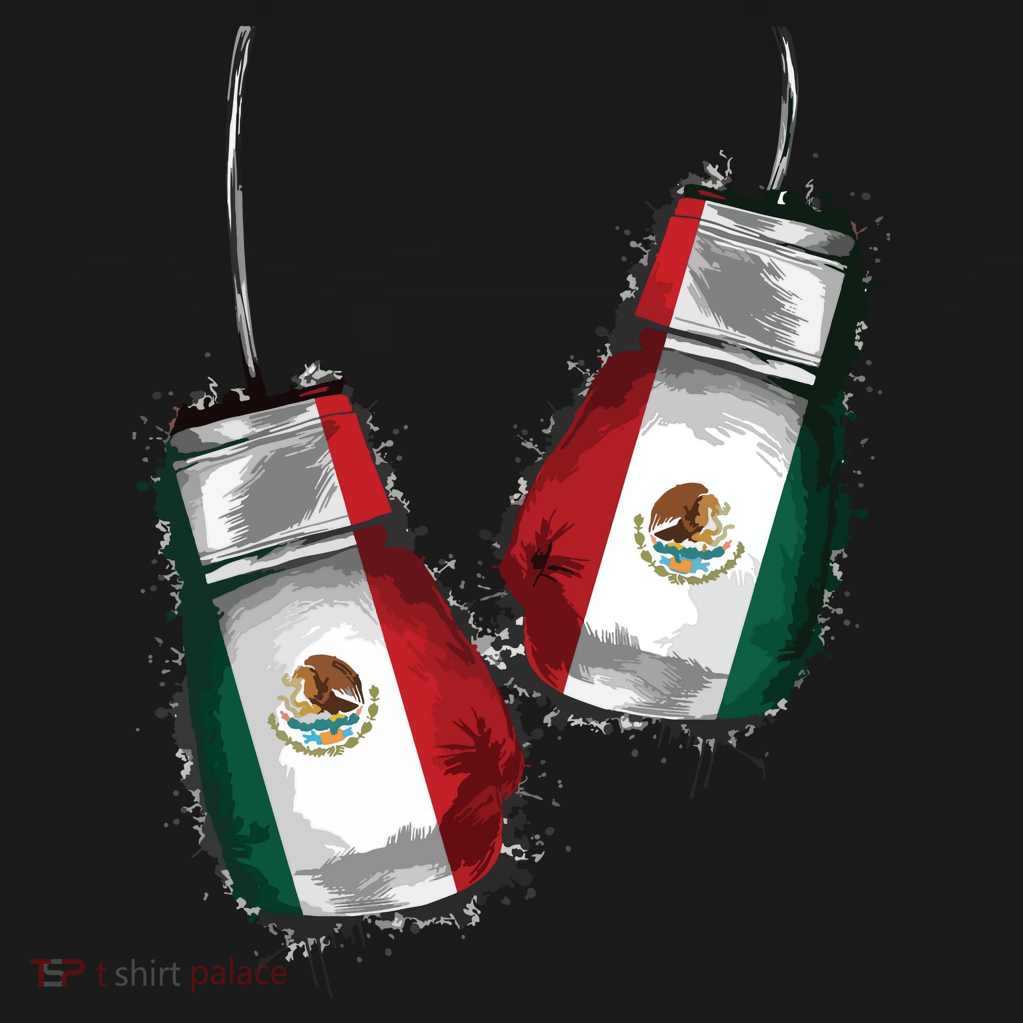 Chicano Boxers Gear Fans Mexican Flag Gloves Mexico Boxing Women's Tank Top