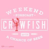 Crawfish Boil Gift Weekend Forecast Cajun And Beer Party Meaningful Gift Coaster thumb 2