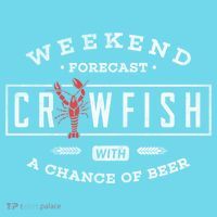 Crawfish Boil Gift Weekend Forecast Cajun And Beer Party Meaningful Gift Kids T-Shirt thumb 4
