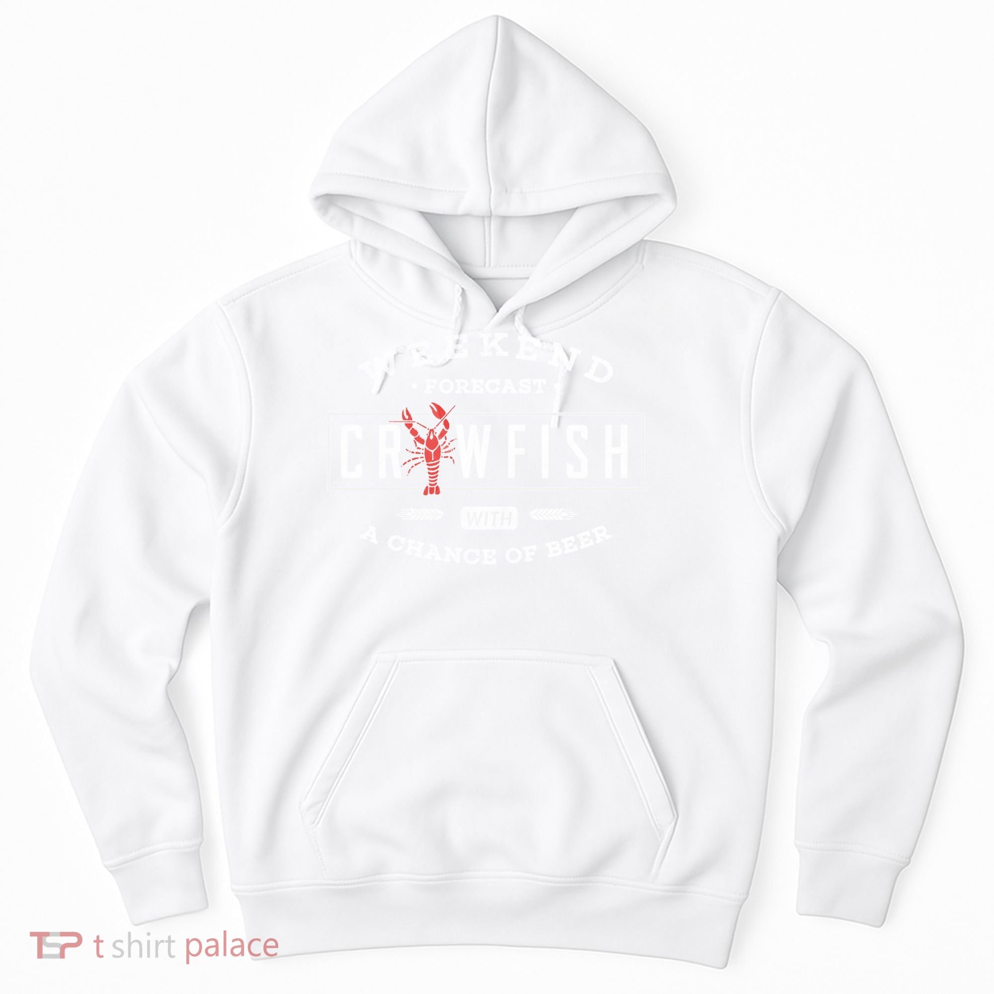 Crawfish Boil Gift Weekend Forecast Cajun And Beer Party Meaningful Gift Hoodie